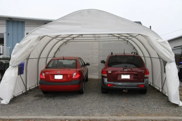 Location Abri Auto Double 18x16