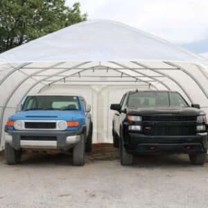 Location Abri Auto Double 20x20