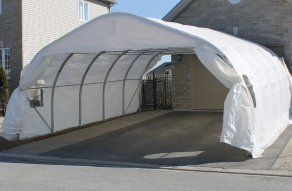 Location Abri Auto Double 20x25